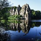 Externsteine und Wiembecke-Teich