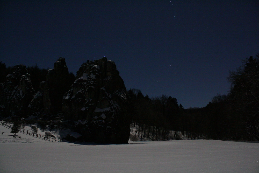 Externsteine Vollmondnacht