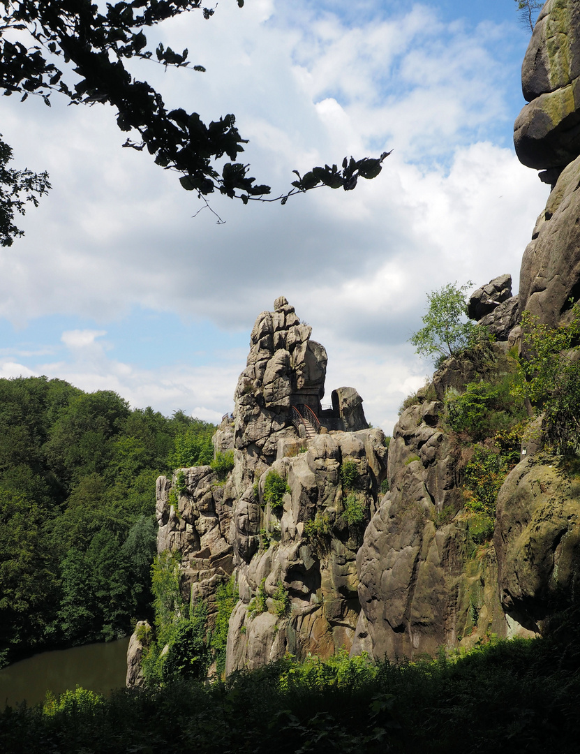 Externsteine von einer anderen Perspektive