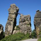 Externsteine von Südwesten