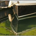 Extrait de bateau du petit port de Bourdeau