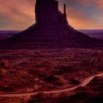 Extraordinary light at sunset