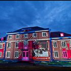 Extraschicht 2010, Schloß Oberhausen, Lichtinstallation