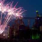 Extraschicht 2012: Feuerwerk im Landschaftspark Duisburg (2)