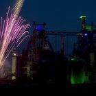 Extraschicht 2012: Feuerwerk im Landschaftspark Duisburg (3)