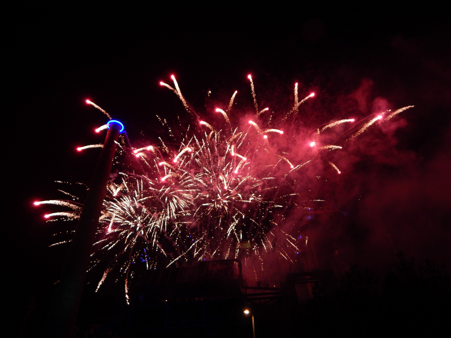 Extraschicht 2016 Feuerwerk Innenhafen Duisburg