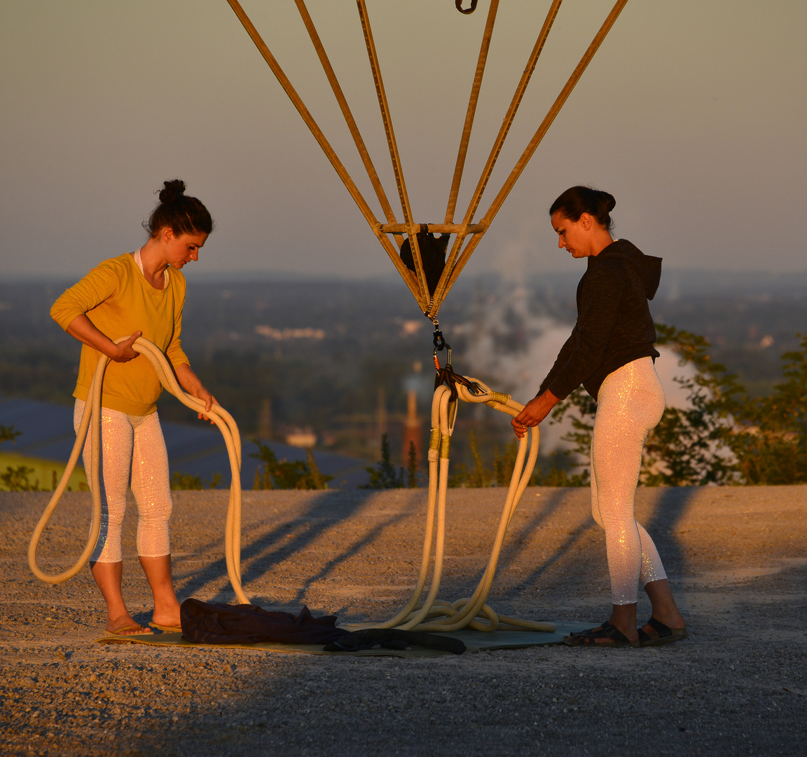 EXTRASCHICHT 2019 Sol'Air Tetraeder Bottrop