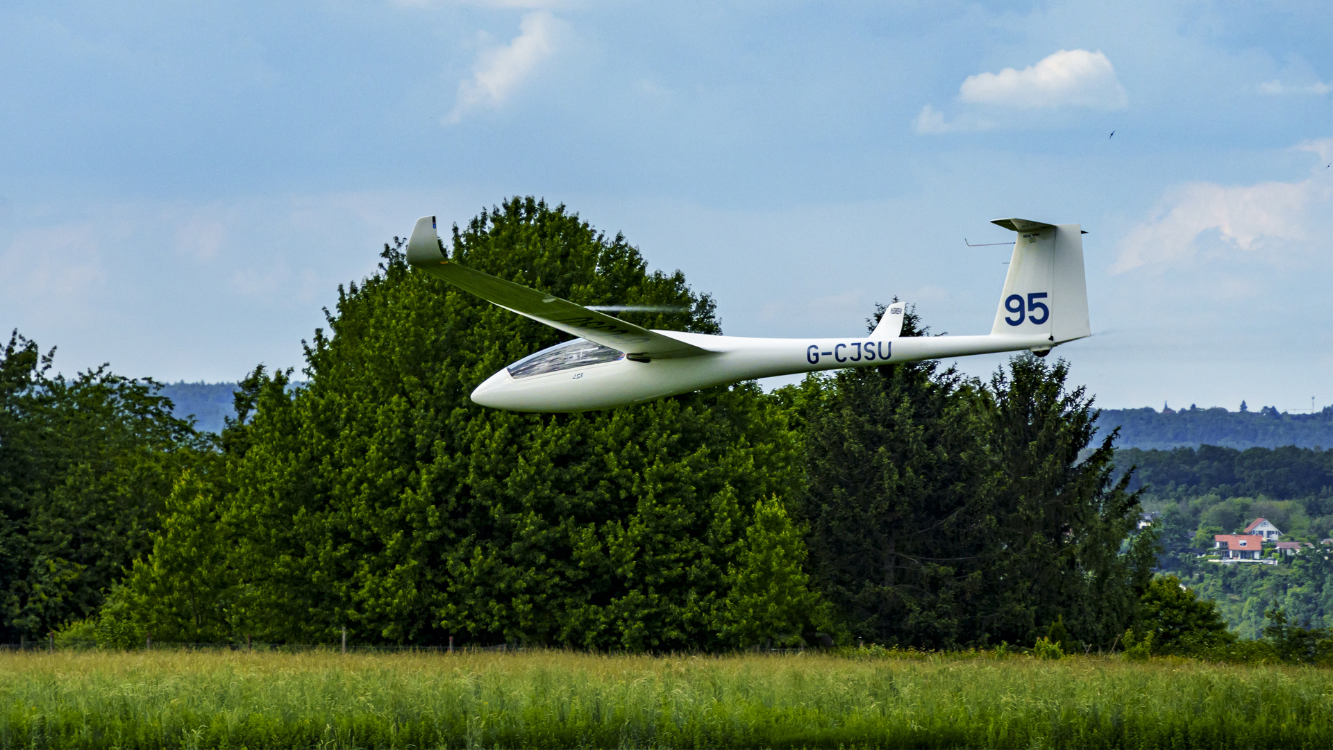 Extrem tiefer Überflug