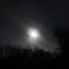 Extrem überbelichteter Mond