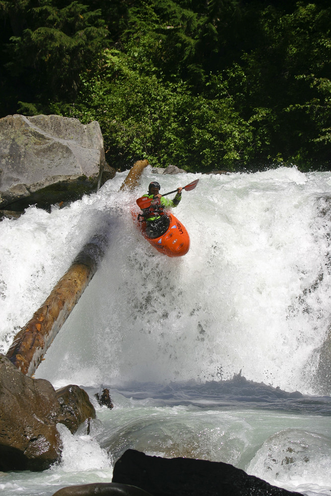 Extrem Wildwasser in Canada B.C.