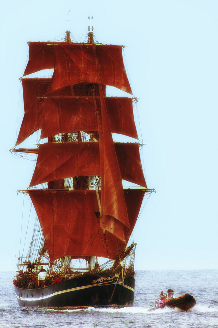 Eye of the Wind - Hanse Sail 2013 - vor Warnemünde (8)