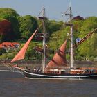 "Eye of the Wind" vor dem Jenischpark