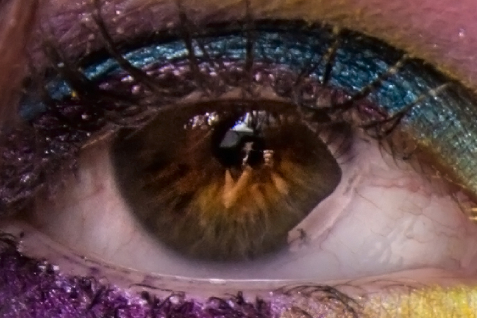 Eye of Veronika Rainbow Art