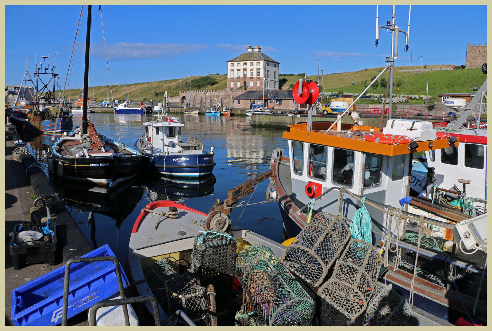 Eyemouth harbour