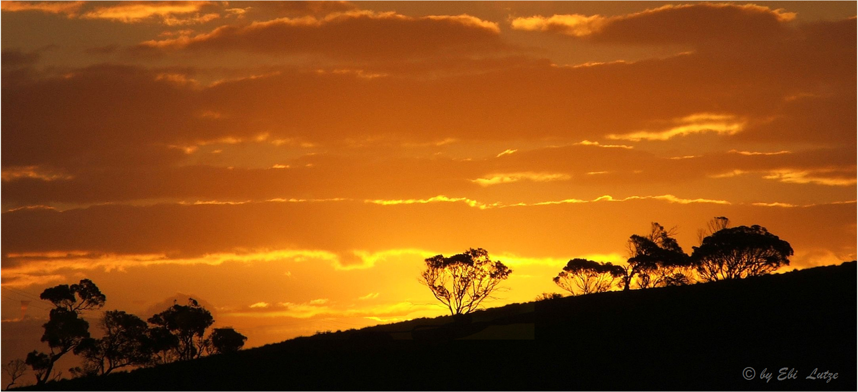 ****  Eyre Peninsula Sun Set ****