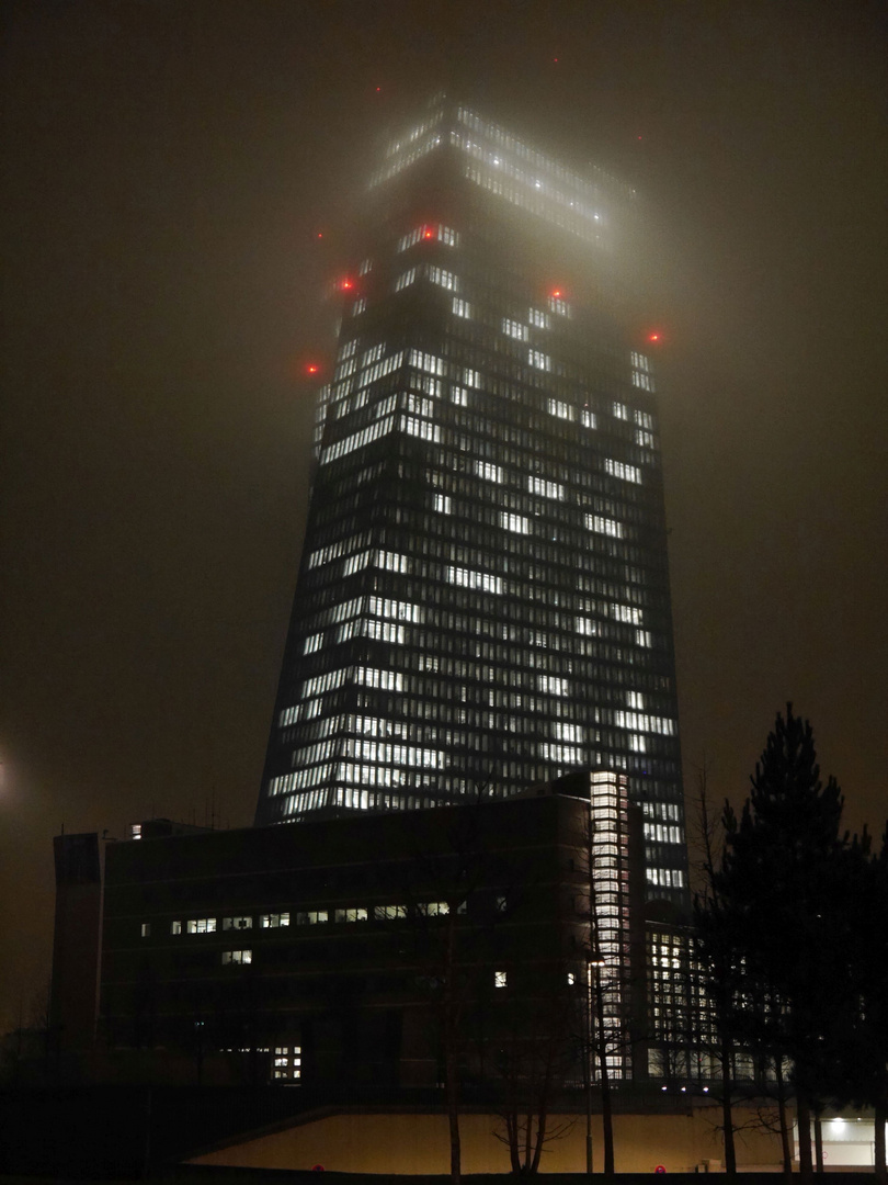 EZB Gebäude in Frankfurt