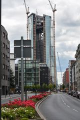 EZB-Neubau von der Sonnemannstraße aus Juni 2013