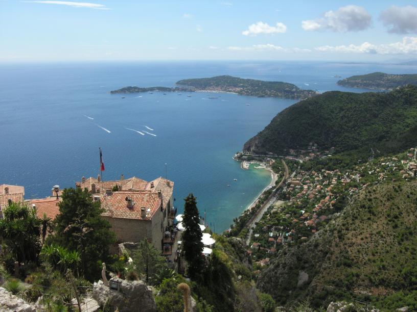 Eze - Blick auf die Cote d'Azur