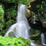 F 11 drücken Vollbild. Lichtenhainer Wasserfall  in der Sächsischen Schweiz.