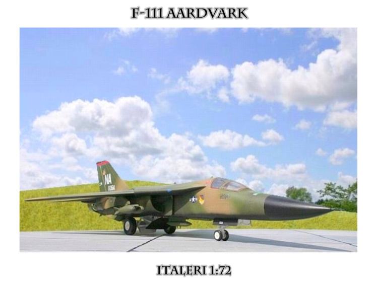 F-111 Aardvark Modell