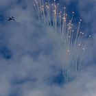 F-16 Falcon Dropping Flares