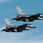 F-16 Rotte der Niederländischen Luftwaffe