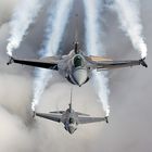 F-16C - Turkish Air Force Solo Display Team - Two Ship Formation