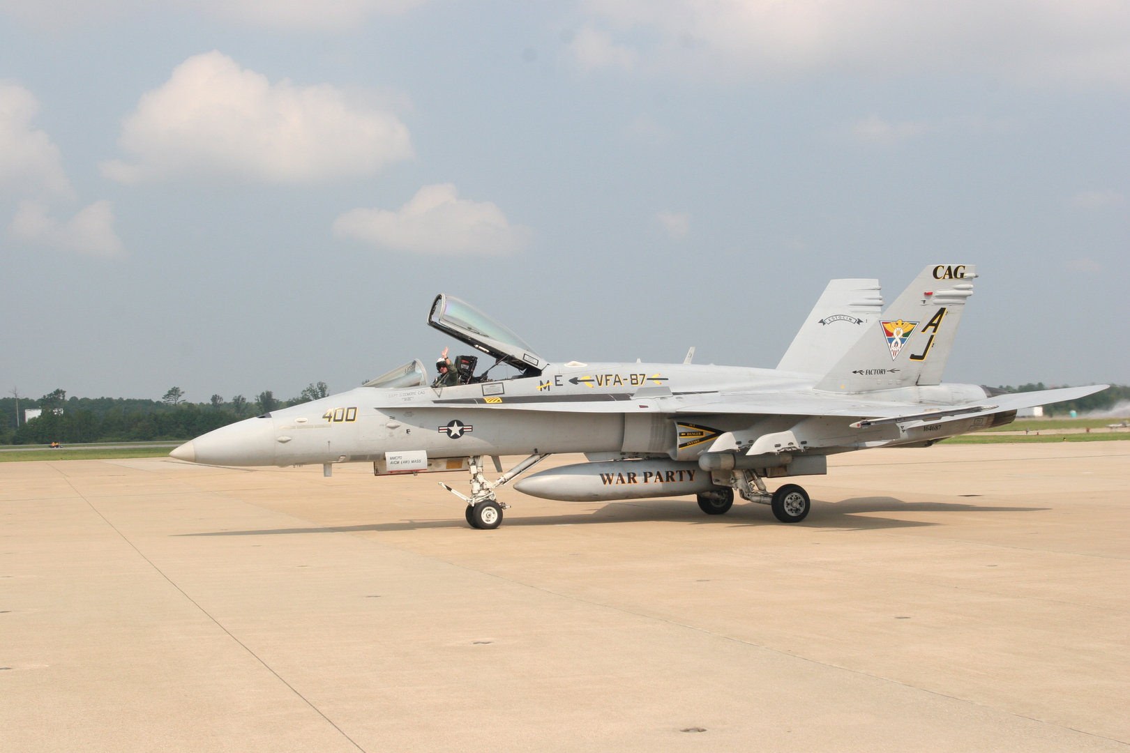 F 18 C VFA 87 Golden Warriors CAG Bird