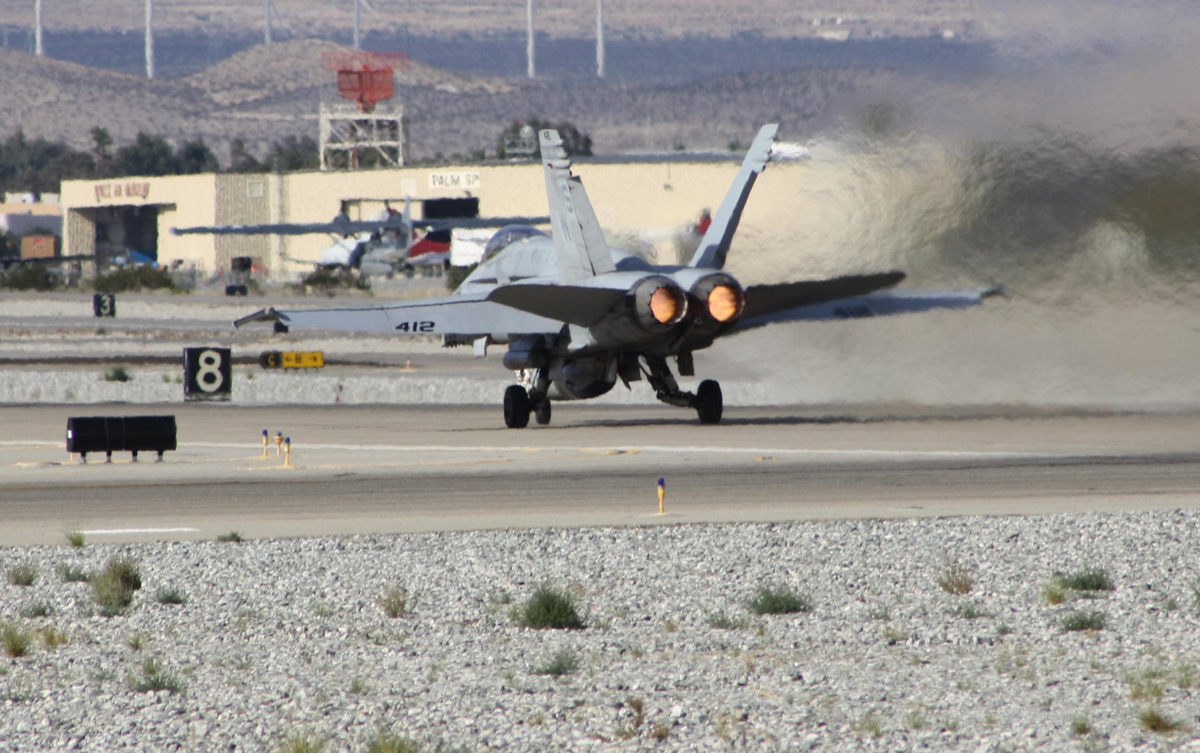 F-18 Hornet takeoff