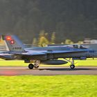 F-18C Hornet J-5022 in Meiringen-Unterbach