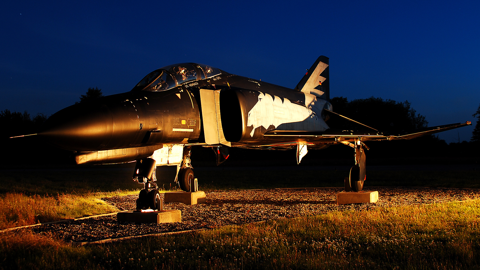 F-4F Phantom 37+11 Flyout Maschine vom Jagdgeschwader 72