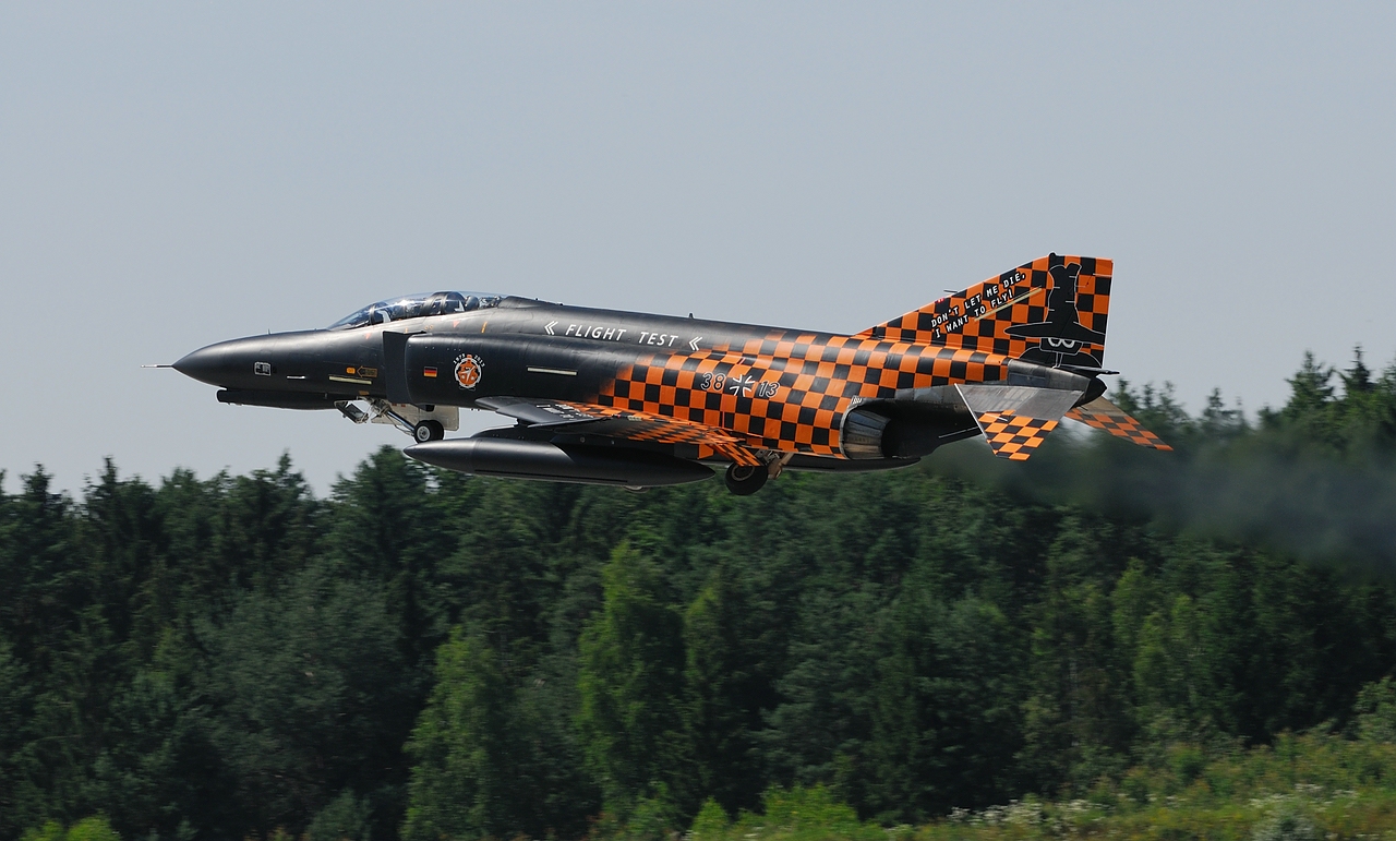 F-4F Phantom der WTD 61 in Manching