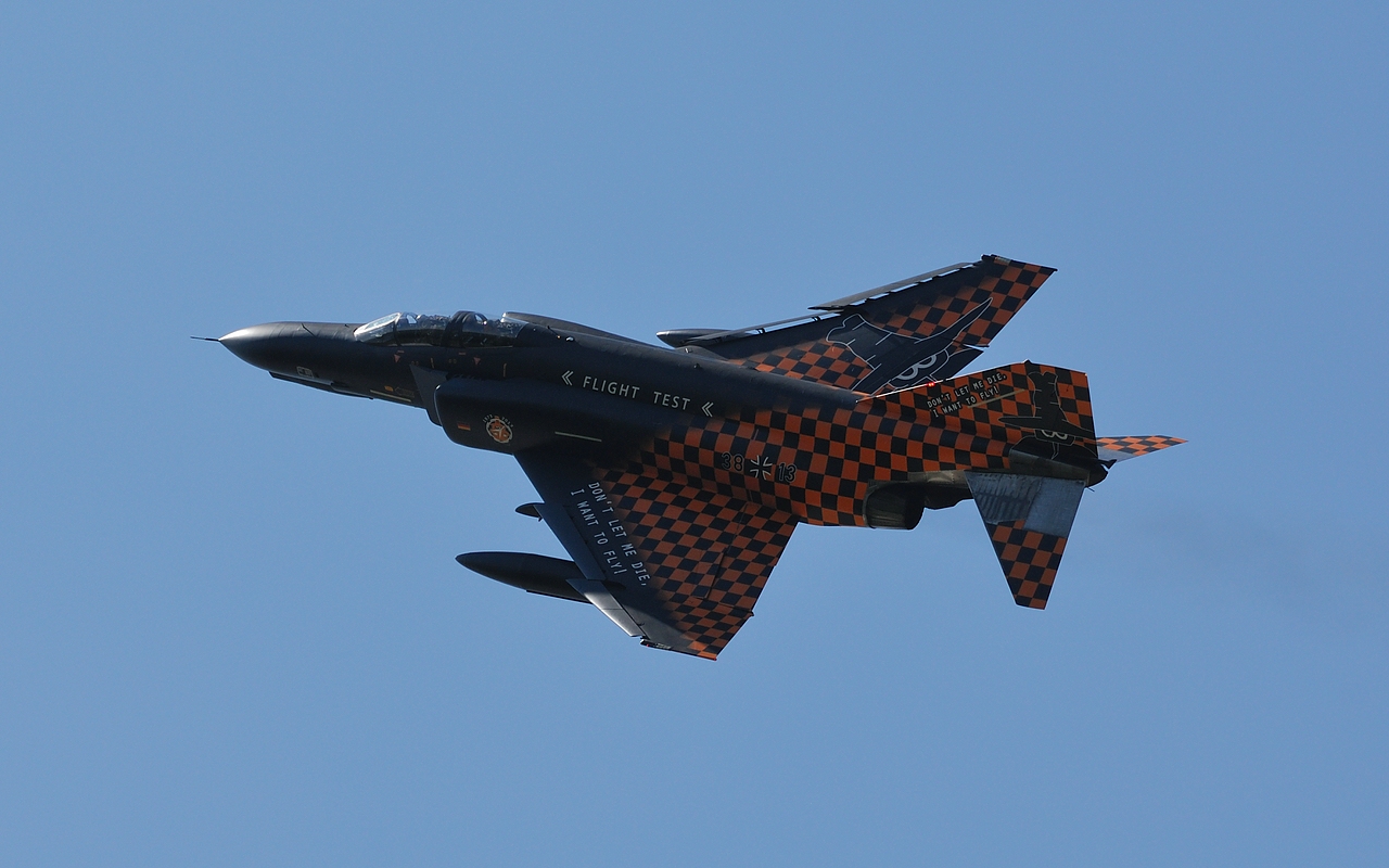 F-4F Phantom der WTD 61 in Manching am 16.07.2013