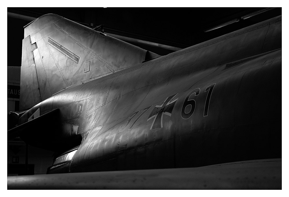 F-4F Phantom II im Hangar