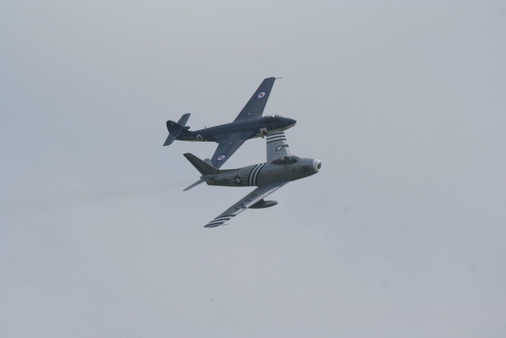 f-86a saber and sea hawk