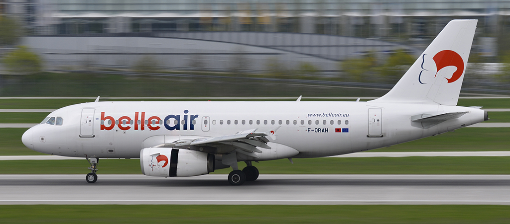 F-ORAH - Belle Air - Airbus A319