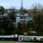 F-Paris 047: Seine und Stadtübersicht mit Eifelturm
