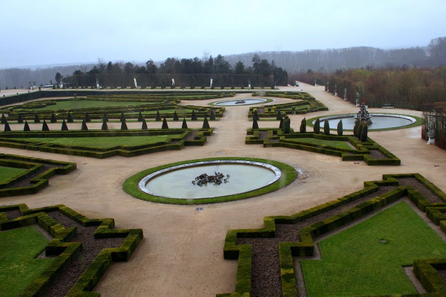 F-Paris 048: Gartenanlage "Schloß Versailles"