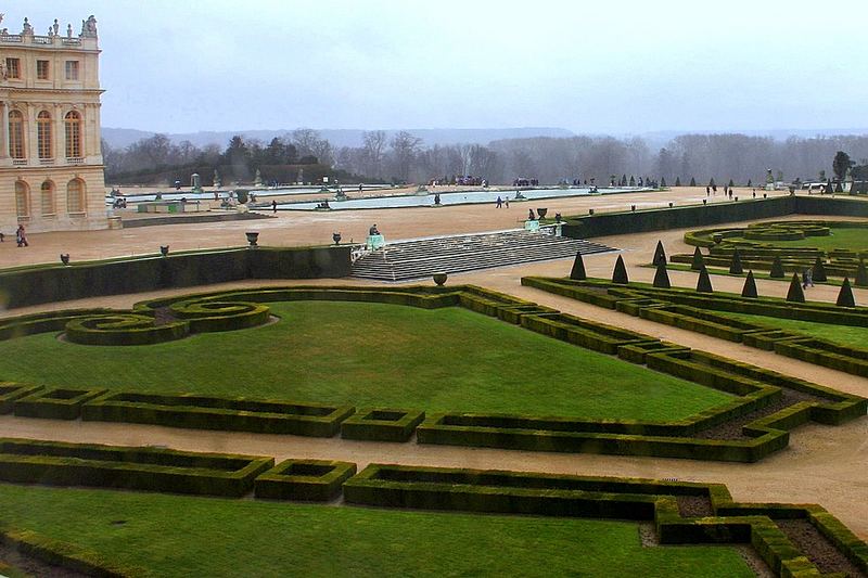 FParis 049 "Schloß Versailles" + Gartenanlage Foto & Bild europe