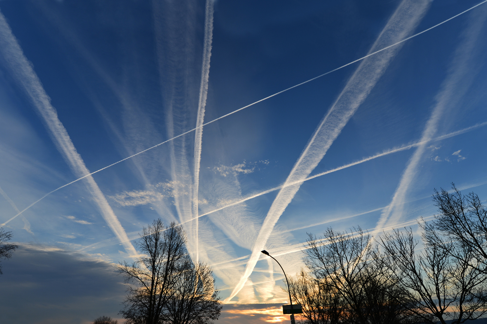 F Schaumüller Morgen Himmel