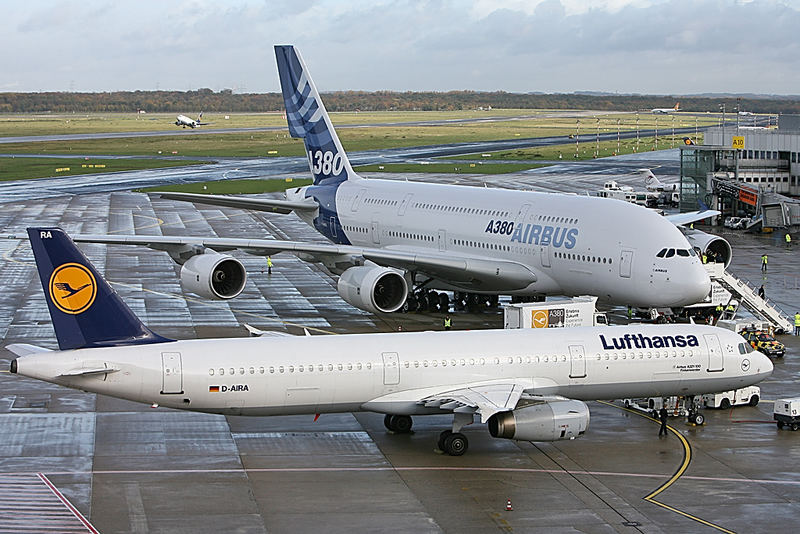 F-WXXL @ DUS Airport ; A380 in Düsseldorf (1)