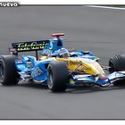 F1- Alonso con su renault volador