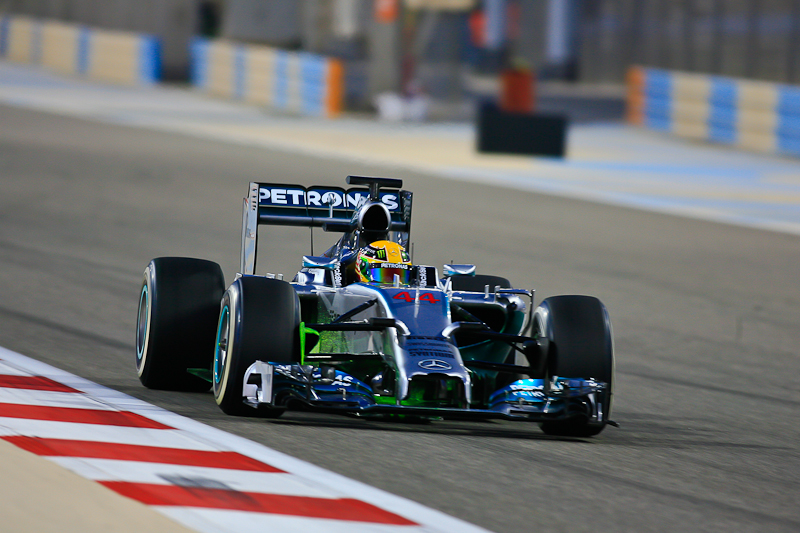 F1 Bahrain Wintertesting 2014