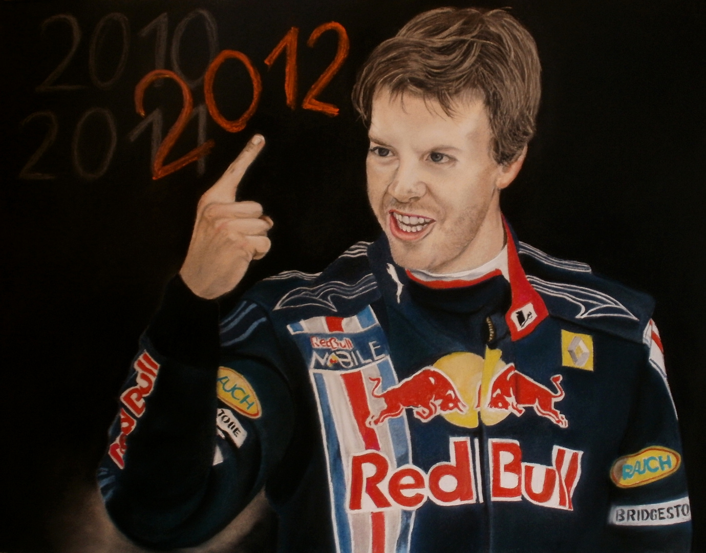 F1-Champion 2012 - Sebastian Vettel