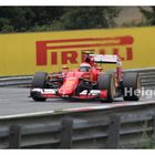 F1 Kimi Räikkönen Ferrari Österreich GP2015