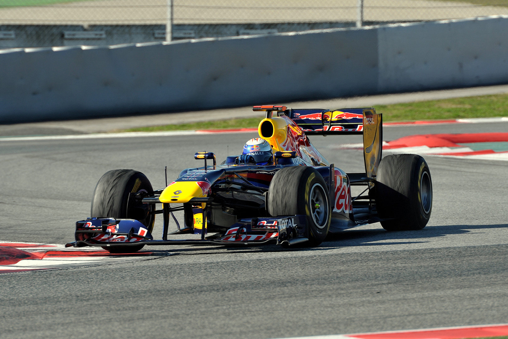 F1 Test 2011 Barcelona Sebastian Vettel #1