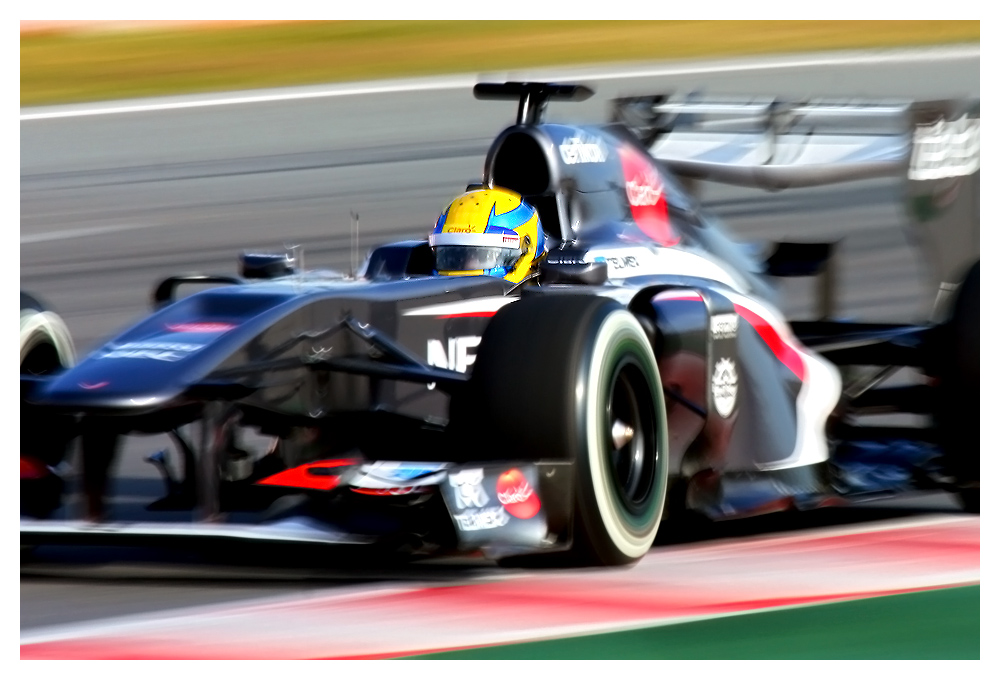 F1 Testing Barcelona 2013