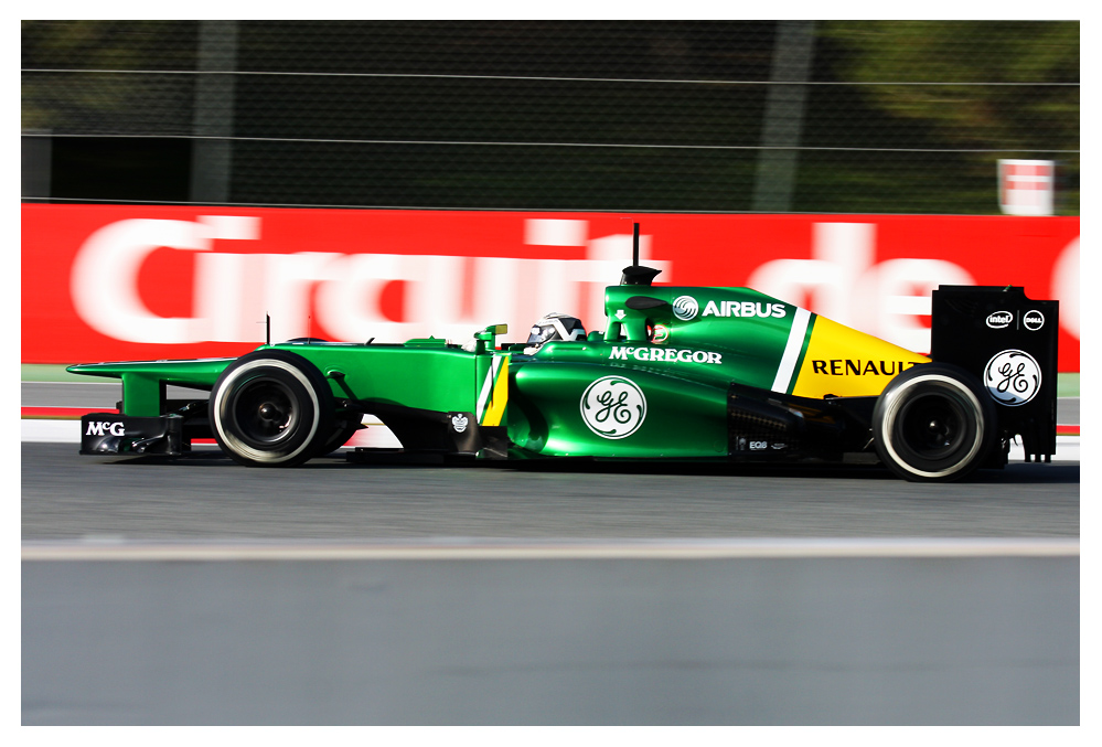 F1 Testing Barcelona 2013, Caterham