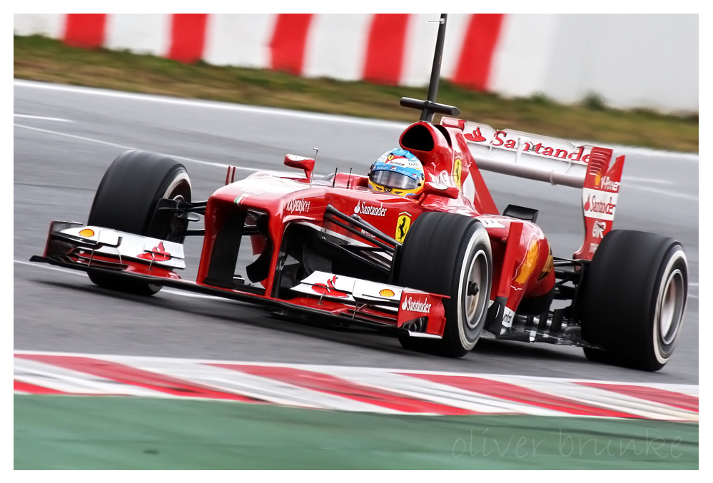 F1 Testing Barcelona 2013, Fernando Alonso