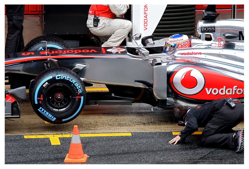 F1 Testing Barcelona 2013, Jenson Button